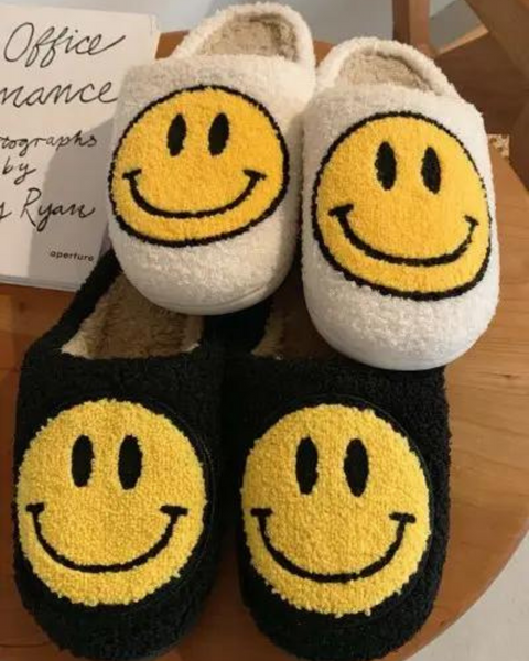 Smiley Face Slippers