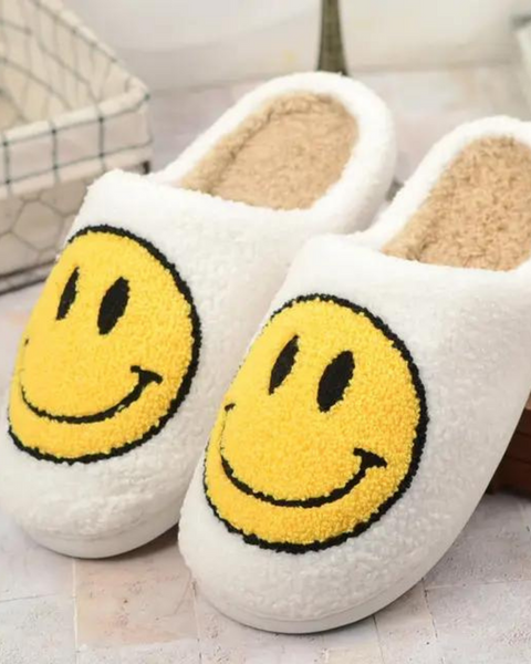 Smiley Face Slippers