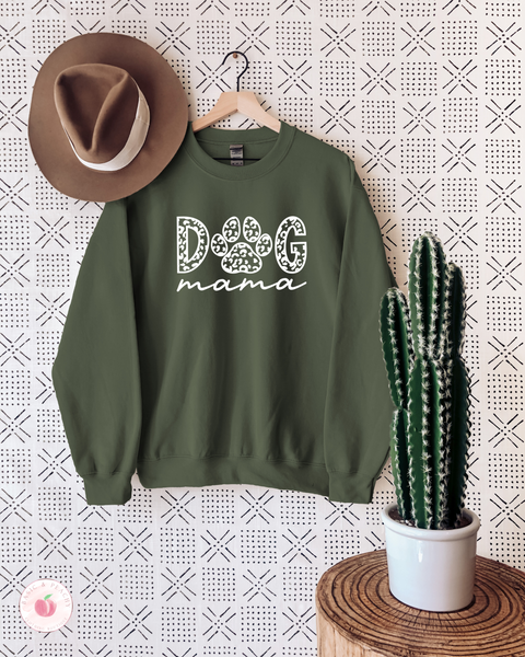 Dog Mama - Crewneck Sweatshirt