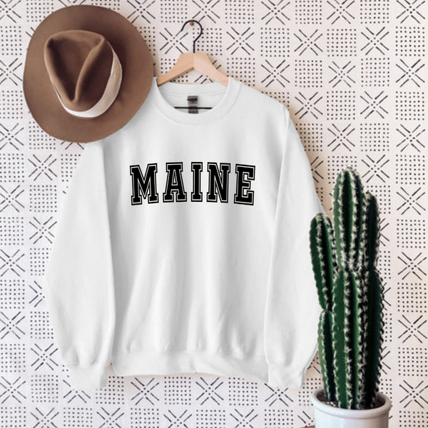 Maine State Sweatshirt